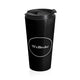 WeBroke BlackStainless Steel Travel Mug