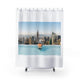 Hardo Infinity Pool NYC Skyline Shower Curtains